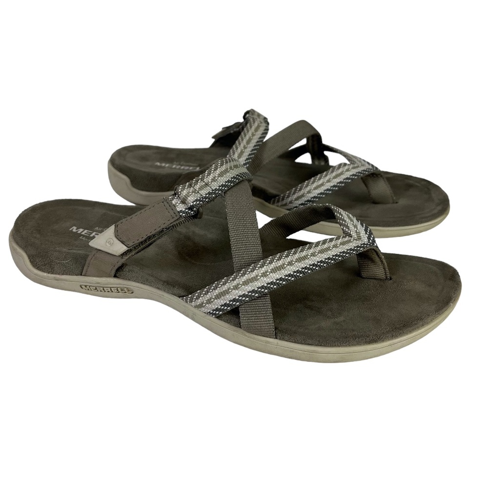 Merrell Women's Sandals - Gray and Brown size 9 US